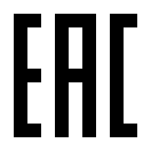 EAC black on white